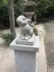 岡崎神社の狛犬