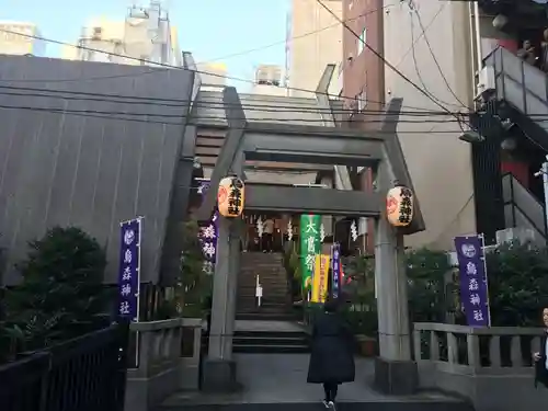 烏森神社の鳥居