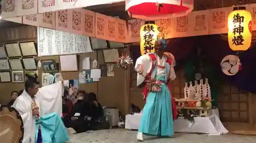 嶽之枝尾神社の神楽