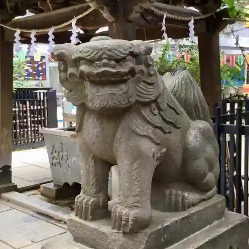 八幡神社の狛犬