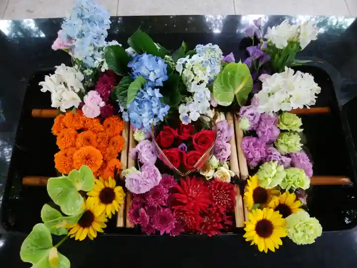 大谷地神社の手水舎