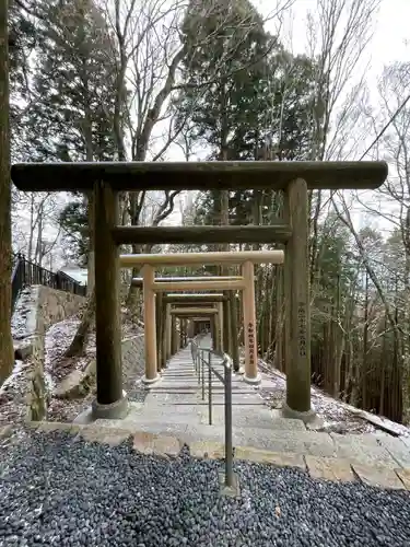 立里荒神社の鳥居