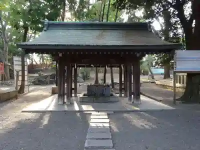 平塚八幡宮の手水舎