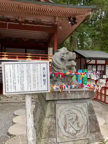 日光二荒山神社の狛犬