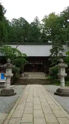 河口浅間神社の本殿・本堂