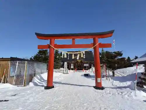 美瑛神社の鳥居