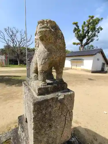 梶返天満宮の狛犬