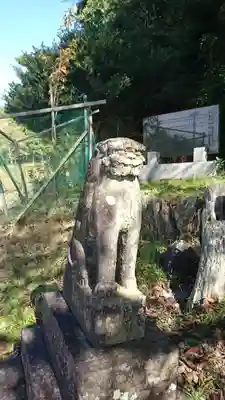 葉山神社の狛犬