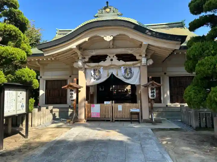 大江神社の本殿・本堂