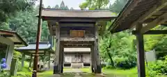 大深山　観音寺　深山観音堂の山門