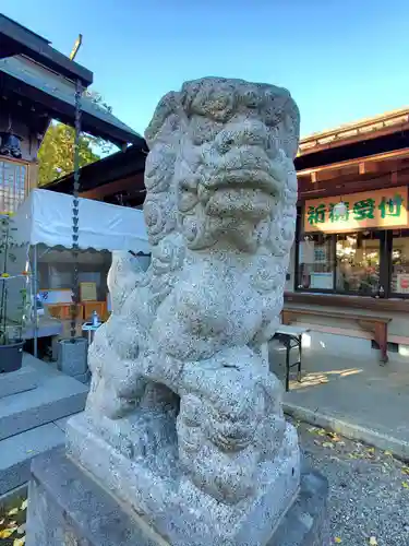 二柱神社の狛犬