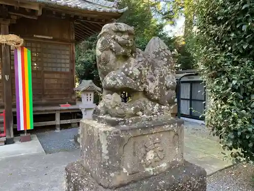 下野 星宮神社の狛犬