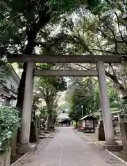 ときわ台天祖神社の鳥居