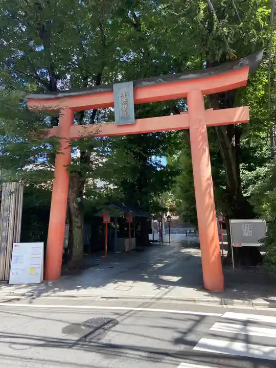 赤城神社の鳥居