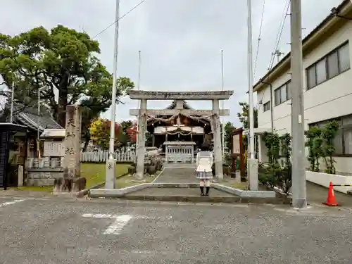 宇福寺天神社の鳥居