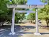 鍋田神明社の鳥居