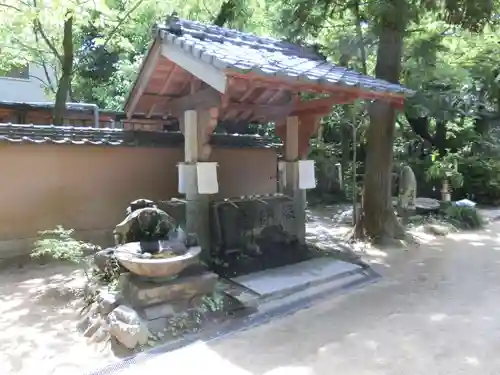 浄瑠璃寺の手水舎
