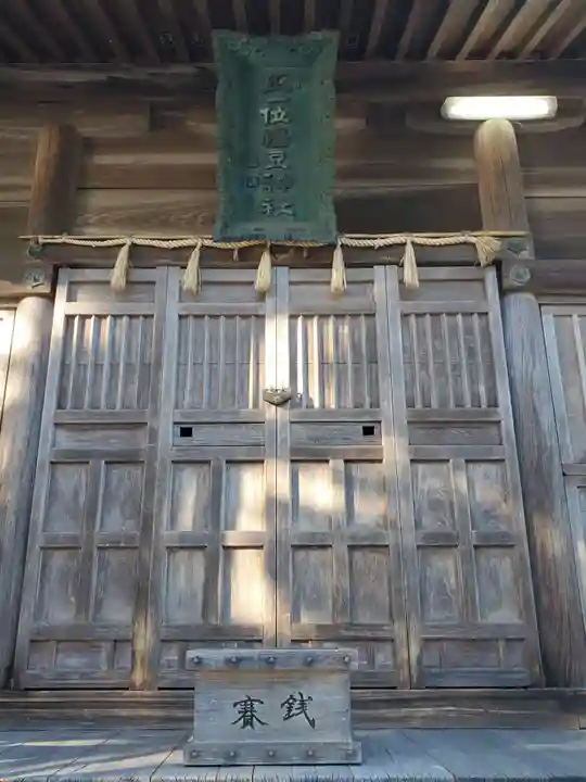 幡頭神社の本殿・本堂