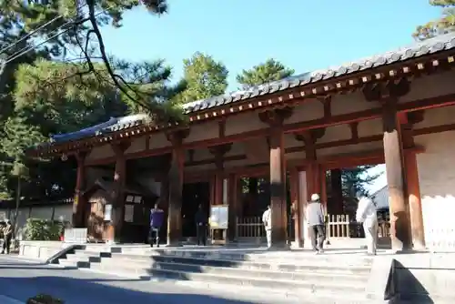 唐招提寺の山門・神門