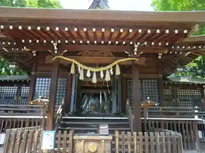 双葉町氷川神社の本殿・本堂