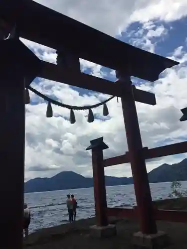 御座石神社の鳥居