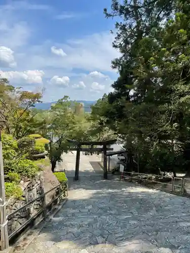 山口大神宮の鳥居