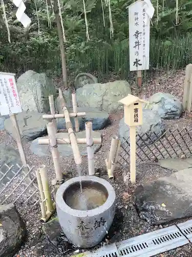 千歳神社の手水舎