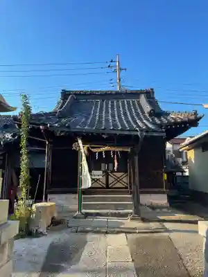 八幡神社の本殿・本堂