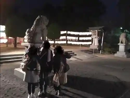 長崎縣護國神社の初詣