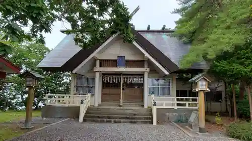 厚岸真龍神社の本殿