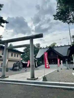 富良野神社の鳥居