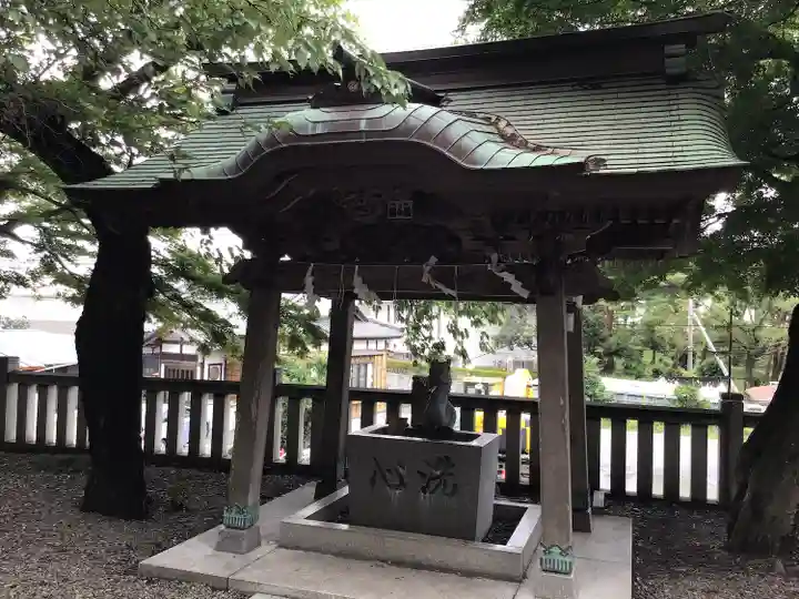 大甕神社の手水舎