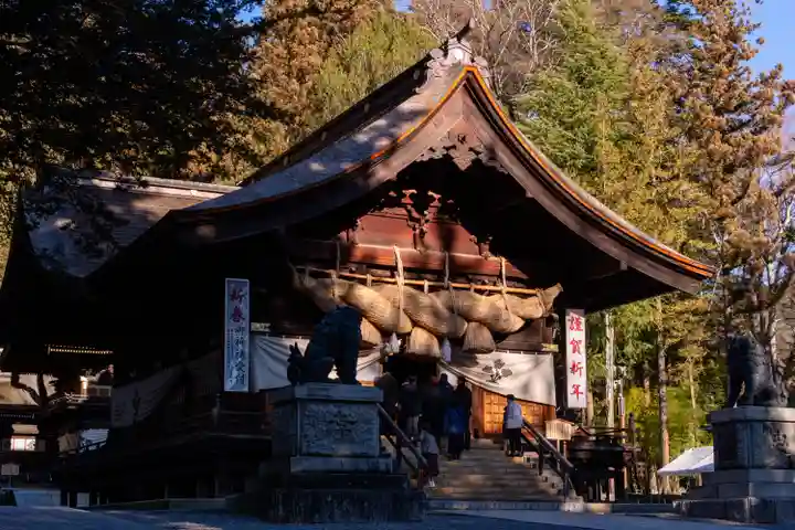 諏訪大社下社秋宮(長野県)