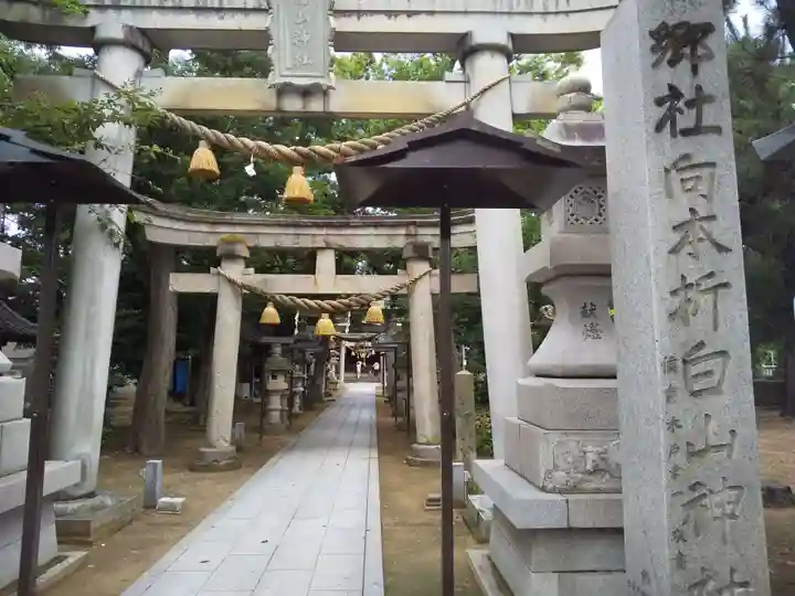 向本折白山神社(石川県)