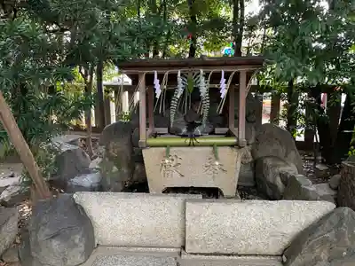 熊野神社の手水舎