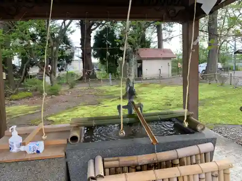 花巻神社の手水