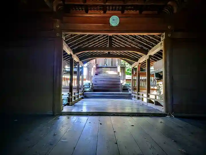 伊福部神社の本殿・本堂