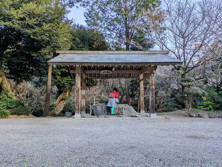 加佐登神社の手水舎