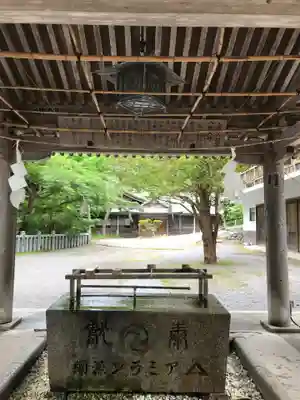 函館八幡宮の手水舎