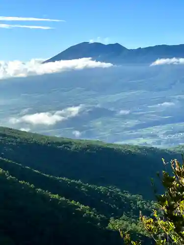 山家神社奥宮の景色