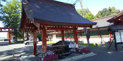 北海道護國神社の手水舎