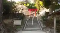 小川諏訪神社の鳥居