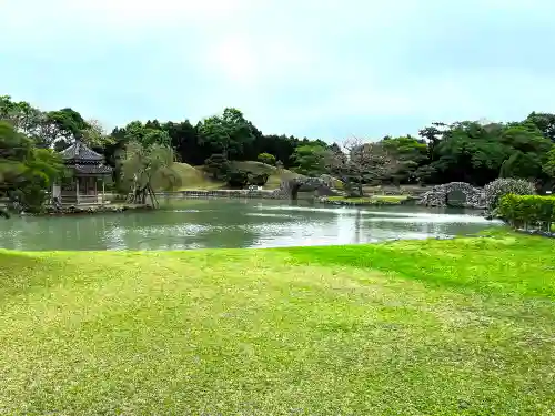 波上宮の庭園