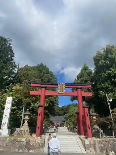 龍田大社の鳥居