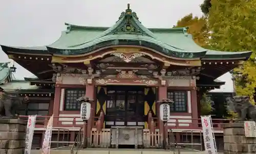 諏訪神社の本殿・本堂