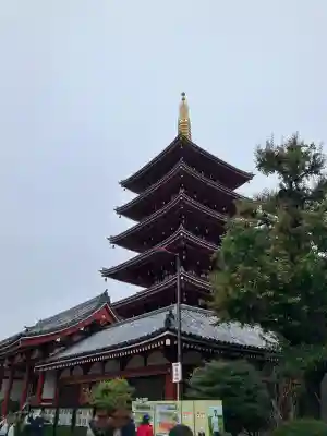 浅草寺の塔