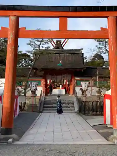 吉田神社の鳥居