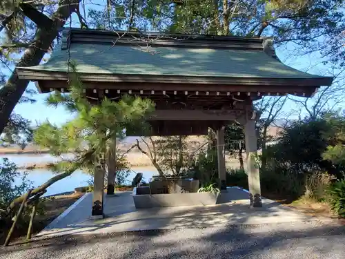 治水神社の手水