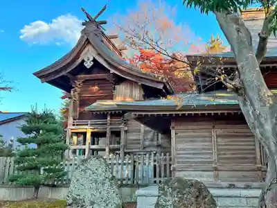 谷地八幡宮の本殿・本堂