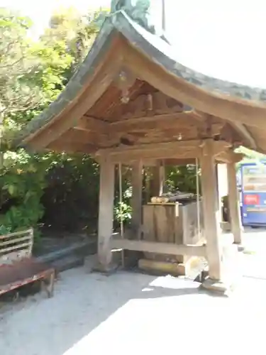叶神社（東叶神社）の手水舎